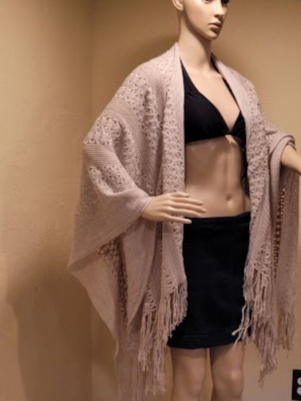 NWT Maurices OS ruana shawl